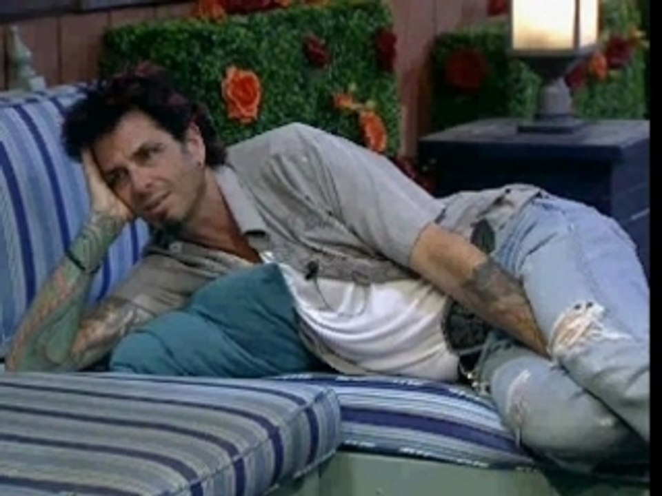 Dani and Dick early am bonding about her bf