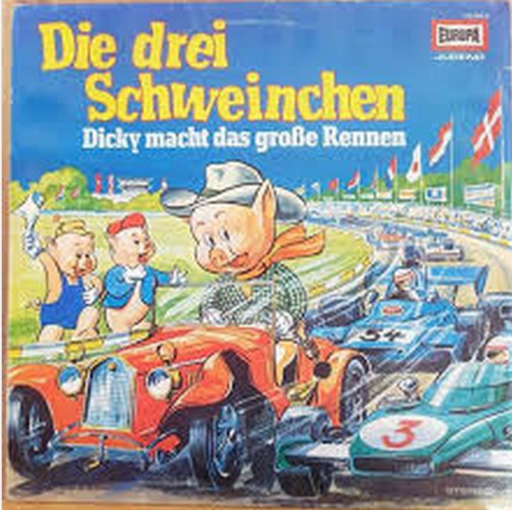 Die drei Schweinchen - Unternehmen Geisterschiff 2B   ( Europa ) 1976 LP - Alte Hörspiele by Thomas Krohn ♥ ♥ ♥
