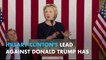 New national poll shows Clinton's lead against Trump has gotten smaller