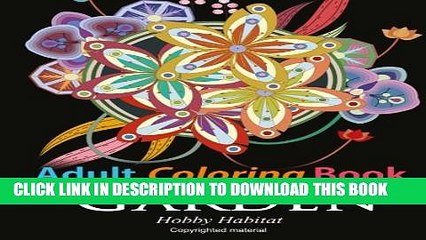 [PDF] Adult Coloring Book: Enchanted Garden: Coloring Book for Grownups Featuring 32 Beautiful