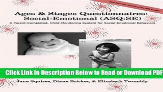 [Get] Ages and Stages Questionnaires - Social-Emotional (ASQ:SE): ASQ:SE Questionnaires in