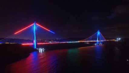 Yavuz Sultan Selim Köprüsü Geceleri Bir Başka Güzel
