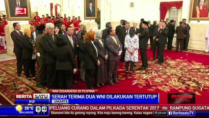 Serah Terima 2 WNI Sandera Abu Sayyaf Dilakukan Tertutup