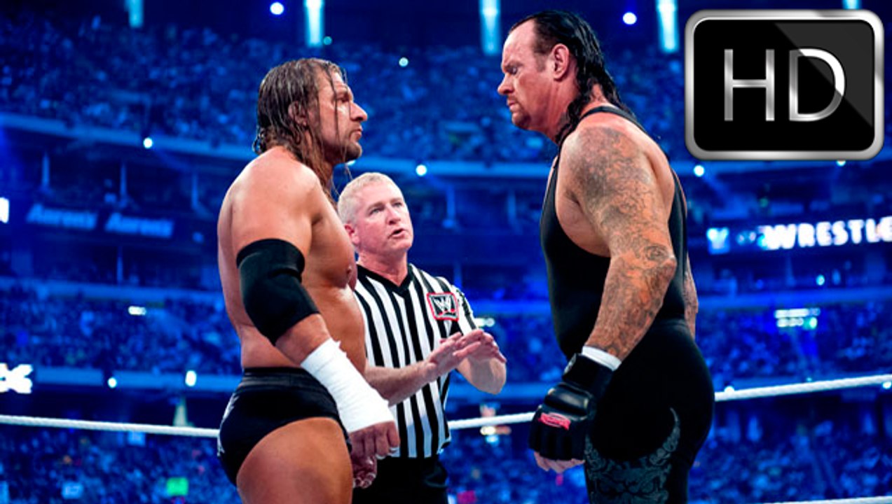WWE WrestleMania 27 Undertaker Vs Triple H No Holds Barred Match 720p HD