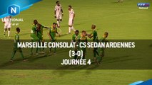 J4 - Marseille Consolat - CS Sedan Ardennes (3-0), le résumé