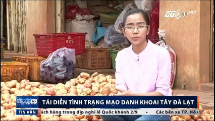 Khoai tây trung quốc tiếp tục giả mạo khoai tây đà lạt