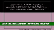 Collection Book Words That Sell: A Thesaurus to Help Promote Your Products, Services, and Ideas