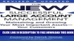 New Book The New Successful Large Account Management: Maintaining and Growing Your Most Important