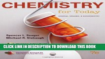 New Book Chemistry for Today: General, Organic, and Biochemistry