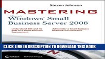 [PDF] Mastering Microsoft Windows Small Business Server 2008 Full Colection