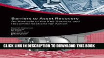 [PDF] Barriers to Asset Recovery: An Analysis of the Key Barriers and Recommendations for Action