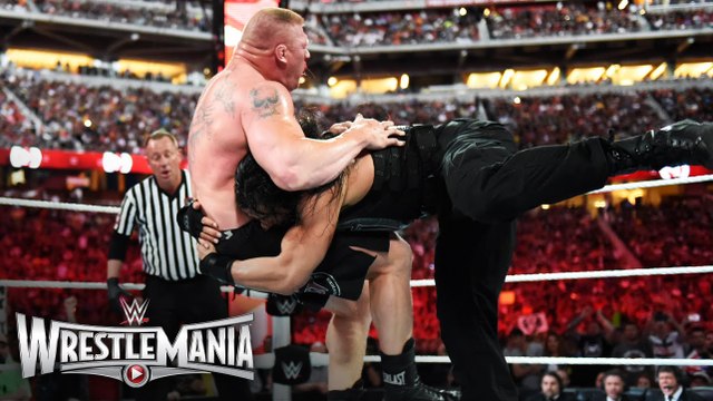 Roman Reigns vs Brock Lesnar Wrestlemania 31 Heavyweight Championship Match
