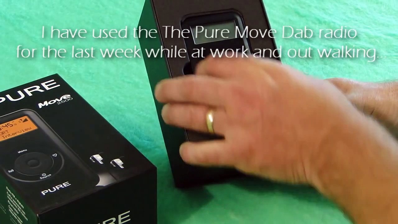 The Pure move 2500 Dab  fm radio