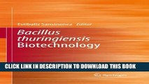 New Book Bacillus thuringiensis Biotechnology