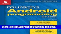 [PDF] Murach s Android Programming (2nd Edition) Full Online