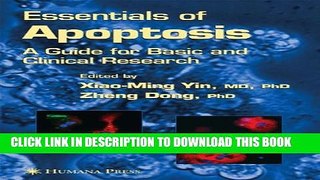 New Book Essentials of Apoptosis: A Guide for Basic and Clinical Research