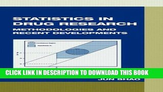 Collection Book Statistics in Drug Research: Methodologies and Recent Developments (Chapman
