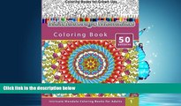 Enjoyed Read Coloring Books for Grown-Ups: Kaleidoscope Mandalas (Intricate Mandala Coloring Books