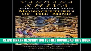 New Book Monocultures of the Mind