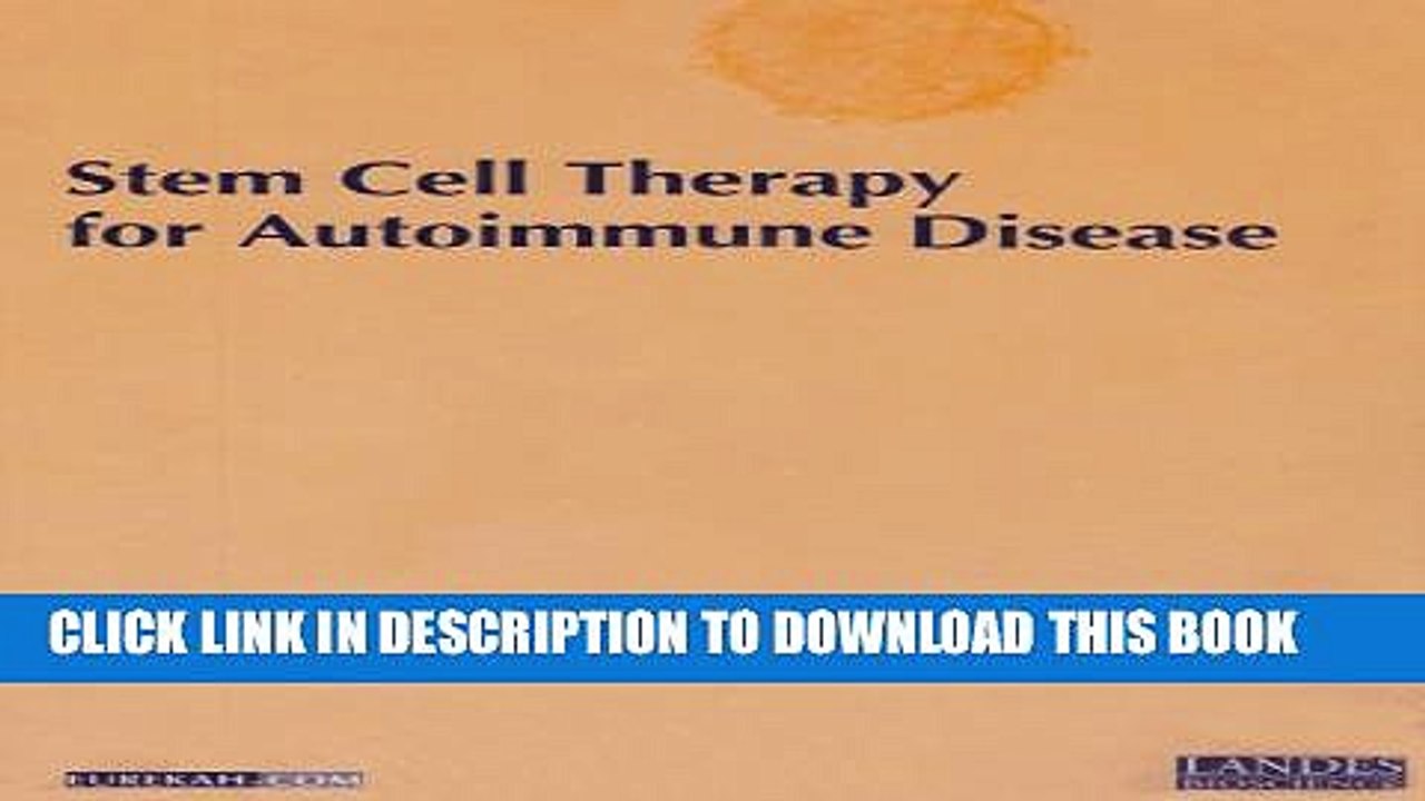 [PDF] Stem Cell Therapy for Autoimmune Disease Popular Online