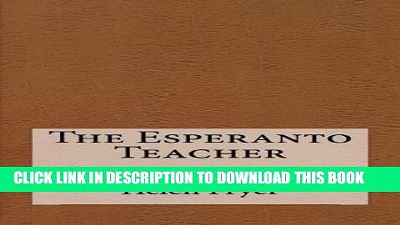 [PDF] The Esperanto Teacher Full Colection