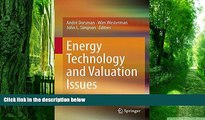 Big Deals  Energy Technology and Valuation Issues  Best Seller Books Best Seller