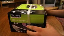 Technika Radio DAB Alarm Clock unboxing