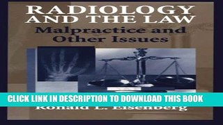 Collection Book Radiology and the Law: Malpractice and Other Issues