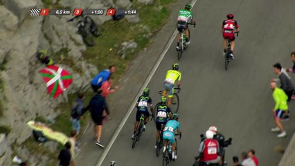 6 KM a meta / to go - Etapa 10 (Lugones / Lagos de Covadonga) - La Vuelta a España 2016