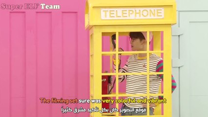 Zhuomi WURN MV back stage[ Arabic sub ] Super ELF Team