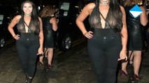 Chloe Ferry's lacy top leaves nothing to imagination