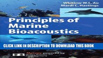 New Book Principles of Marine Bioacoustics (Modern Acoustics and Signal Processing)