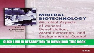 Collection Book Mineral Biotechnology: Microbial Aspects of Mineral Beneficiation, Metal