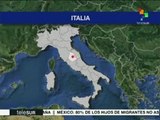 Sacude Italia nuevo sismo de 4.4 grados Richter; no hay víctimas