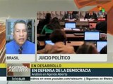 Almeida: Pdta. Rousseff pudo haberse equivocado mas no para derrocarla