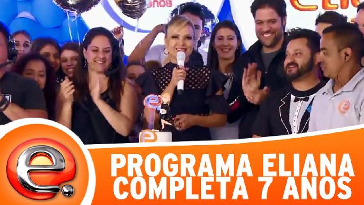 Programa Eliana completa 7 anos de SBT