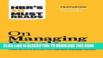 [PDF] HBR s 10 Must Reads on Managing People Popular Collection