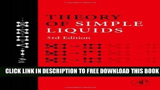 Collection Book Theory of Simple Liquids