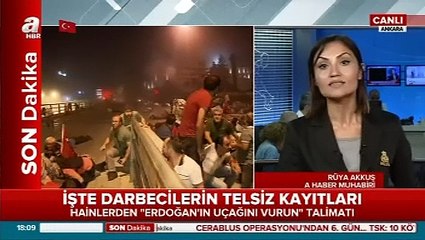 Hainlerden Erdoğan'ın uçağını vurun talimatı