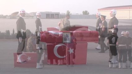 Şehit Uzman Çavuşlar Savaş Batu ile Kerim Keçeci İçin Tören