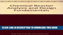 New Book Chemical Reactor Analysis and Design Fundamentals