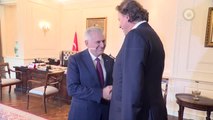 Başbakan Yıldırım, Hollanda Dışişleri Bakanı Koenders'ini Kabul Etti