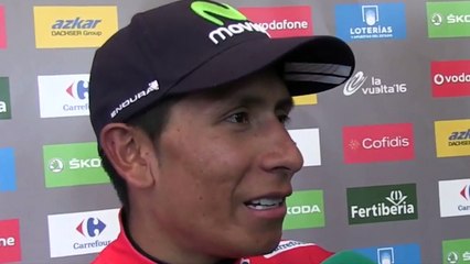 La Vuelta 2016 - Nairo Quintana : "C'est une victoire importante pour la suite de ce Tour d'Espagne"