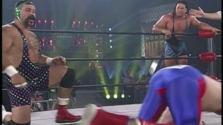 Steiner Brothers vs Dave Taylor and Robert Eaton, WCW Monday Nitro 26.08.1996