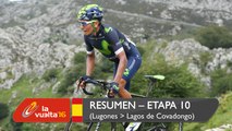 Resumen - Etapa 10 (Lugones / Lagos de Covadonga) - La Vuelta a España 2016