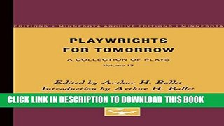 Collection Book Playwrights for Tomorrow: A Collection of Plays, Volume 13