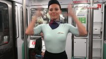 Des hôtesses de l'air pour prévenir les accidents dans le métro parisien