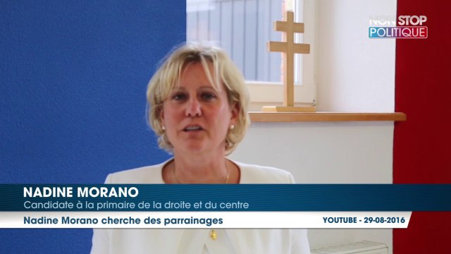 Nadine Morano en appelle aux adhérents LR pour obtenir des parrainages