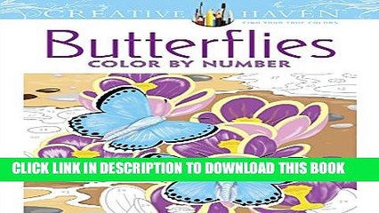 [PDF] Creative Haven Butterflies Color by Number Coloring Book (Adult Coloring) Popular Online