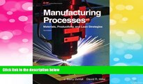 READ FREE FULL  Manufacturing Processes: Materials, Productivity, and Lean Strategies  READ Ebook